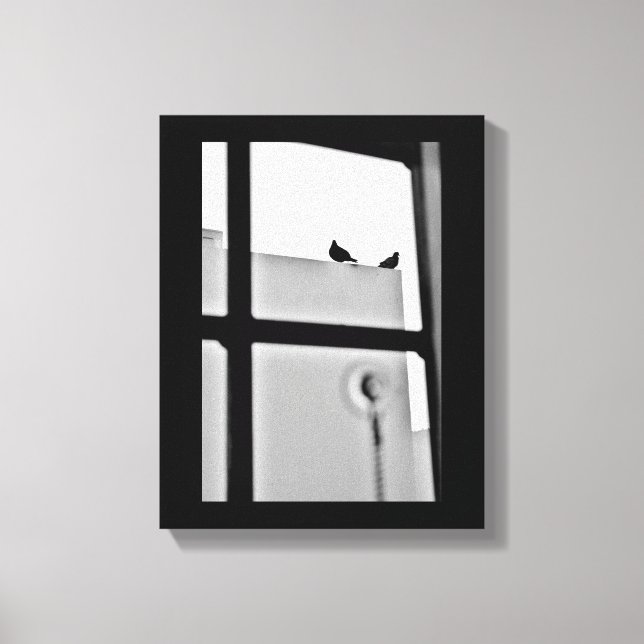 Lienzo Drama de pichón (Anverso)