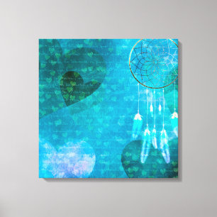 Lienzo Dream Catcher y Hearts