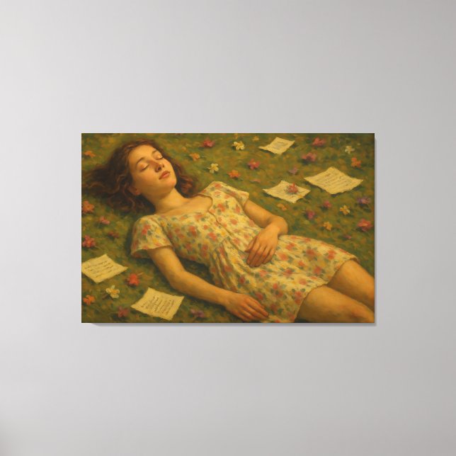 Lienzo Dreaming, creating and believing (Anverso)