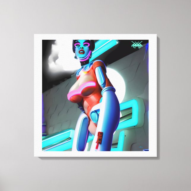 Lienzo Dreaming of Terminal Lucidity (Anverso)