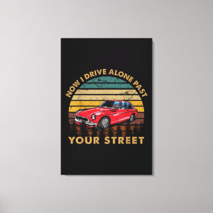 Lienzo Drivers License - Now I Drive Alone Past Your Stre