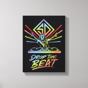 Lienzo Drop the Beat: DJ Scooby-Doo