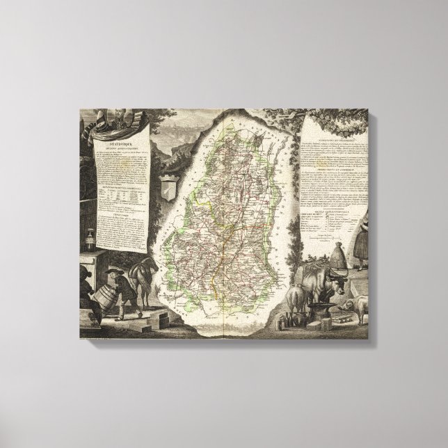 Lienzo Du Haut Rhin (Anverso)