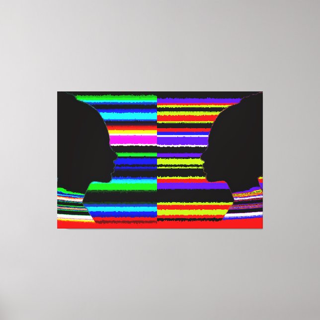 Lienzo Dual Spectrum Silhouette Canvas (Anverso)