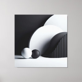 Lienzo Duality in Silent Motion