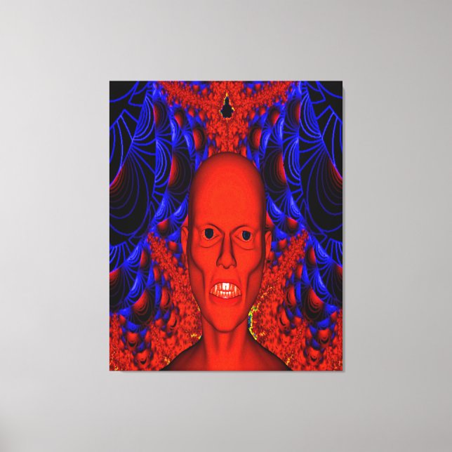 Lienzo Duende Rojo (Anverso)