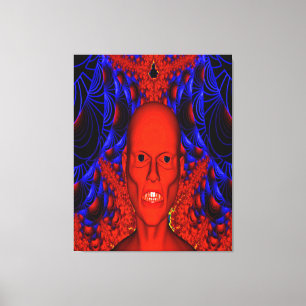 Lienzo Duende Rojo