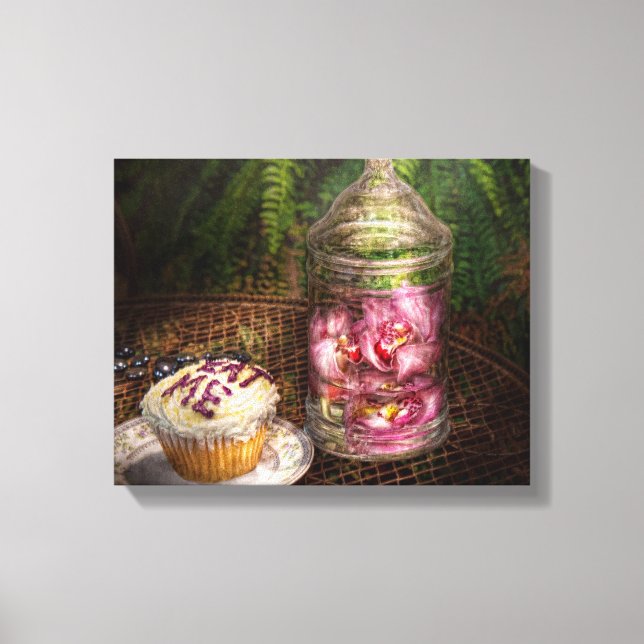 Lienzo Dulce - Cupcake - Cómeme (Anverso)