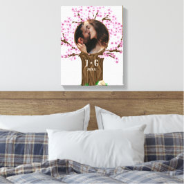 Lienzo Dulce Pareja Foto Personalizada