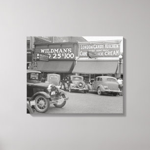 Lienzo Dulcería y heladería, 1938