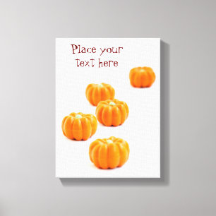 Lienzo dulces de calabaza de Halloween