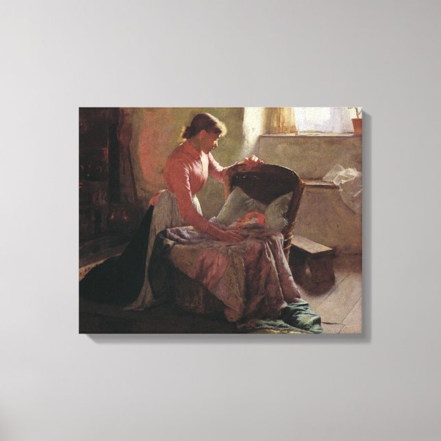 Lienzo Dulces sueños, 1892 (Anverso)