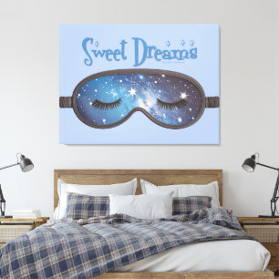 Lienzo Dulces sueños máscara facial