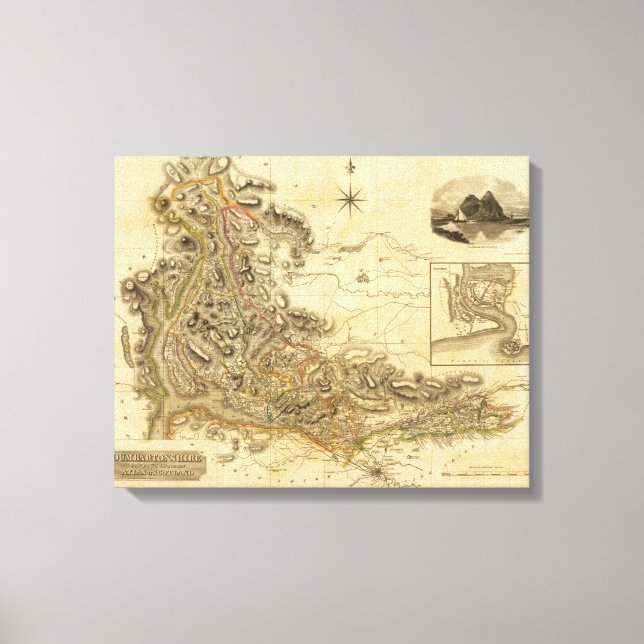 Lienzo Dumbartonshire (Anverso)