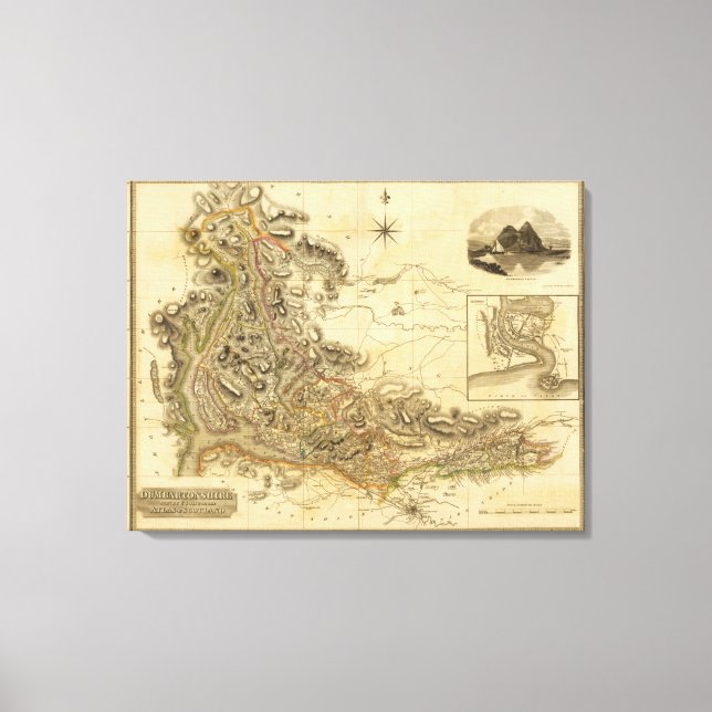 Lienzo Dumbartonshire (Anverso)