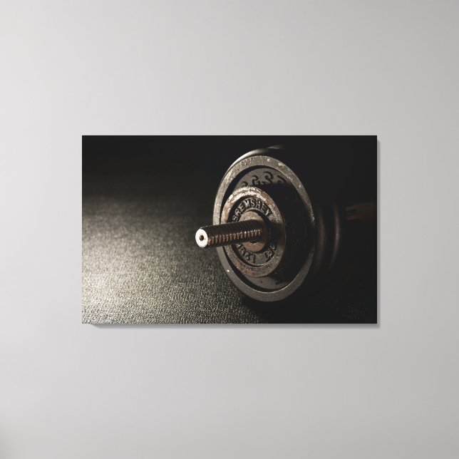 Lienzo Dumbbell (Anverso)