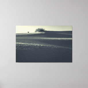 Lienzo Dunas de arena con Yucca