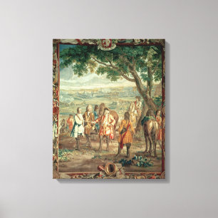 Lienzo Duque de Marlborough en la caída de Lille en