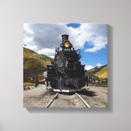 Lienzo Durango y Silverton Tren de Indicadores Estrechos