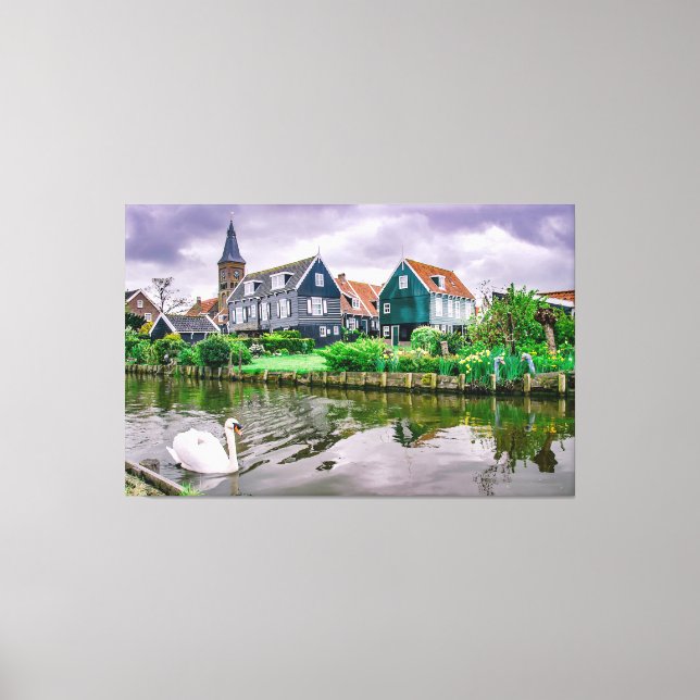 Lienzo Dutch Village Marken (Anverso)