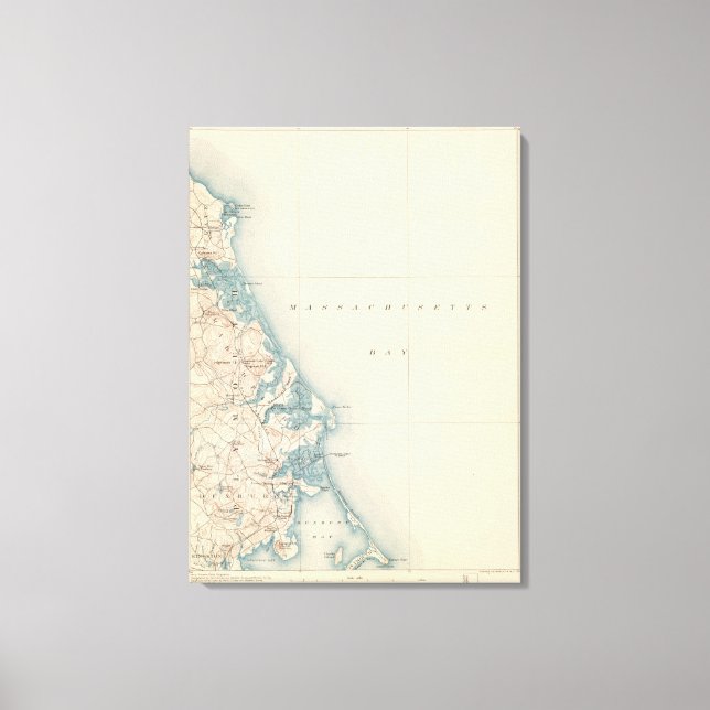 Lienzo Duxbury, Massachusetts (Anverso)