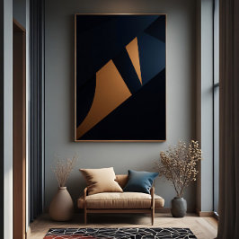 Lienzo Dynamic Golden Fragments