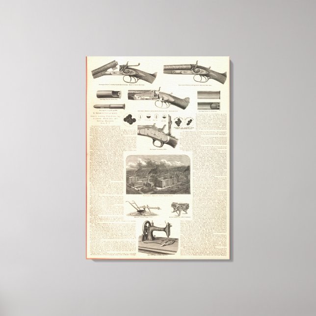 Lienzo E Remington e hijos (Anverso)