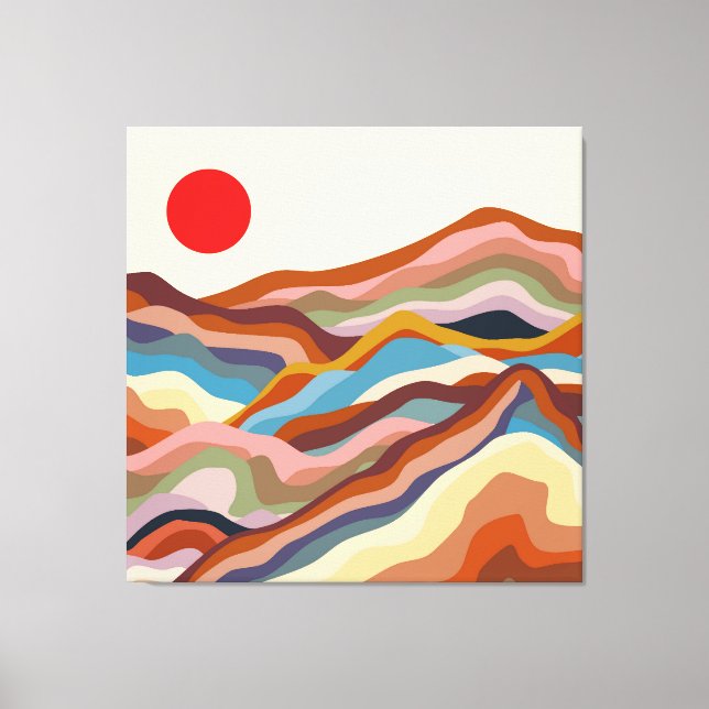 Lienzo Earth Majesty (Anverso)