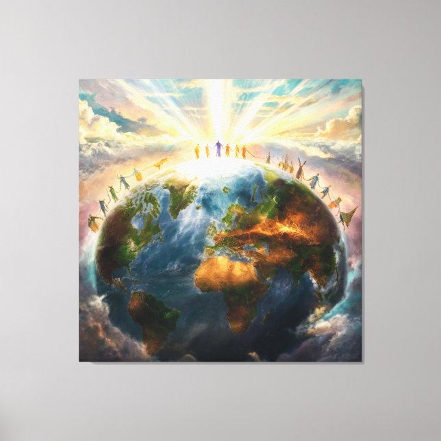 Lienzo *~* Earth World Light Unity AP70 Good (Anverso)