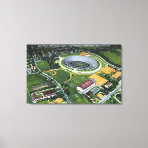 Lienzo East Rock Park View of the Pardee Rosa Garden