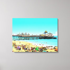 Lienzo Eastbourne Pier view canvas print