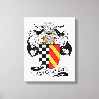 Lienzo Echevarria Family Crest