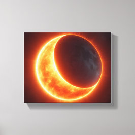 Lienzo Eclipse solar