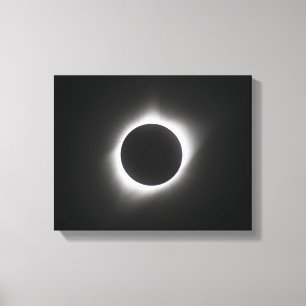 Lienzo Eclipse solar 2017 - Corona