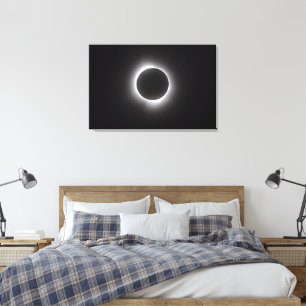 Lienzo Eclipse solar total