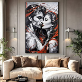 Lienzo Eclipses of Desire