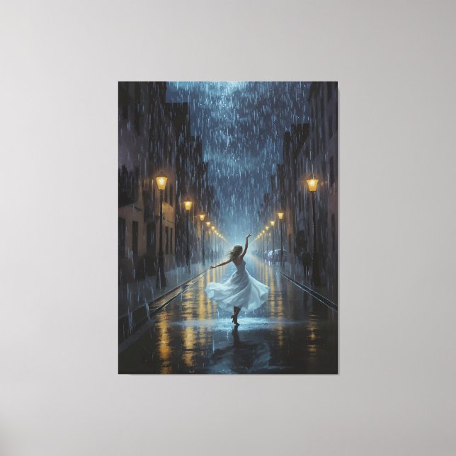 Lienzo Ecos de alegría (Anverso)