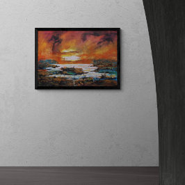 Lienzo Ecos De Color