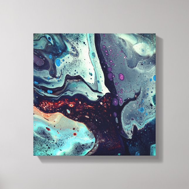 Lienzo Ecos de marea 1 (Anverso)