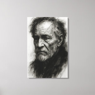 Lienzo Ecos del tiempo - La resiliencia silenciosa de los