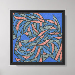 Lienzo Ecos Trenzados Canvas