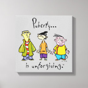 Lienzo Ed, Edd, n Eddy - La Pubertad Es Inindulgente