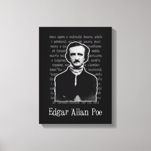 Lienzo Edgar Allan Poe