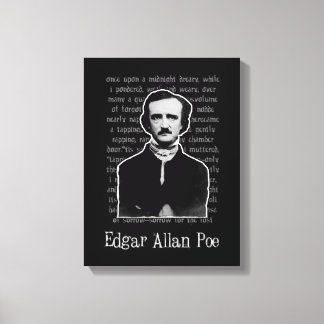 Lienzo Edgar Allan Poe