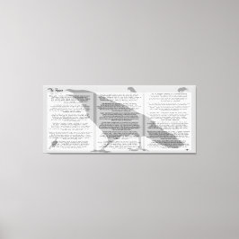 Lienzo Edgar Allan Poe El Poema Entero Del Raven