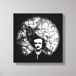 Lienzo Edgar Allan Poe 'el Raven