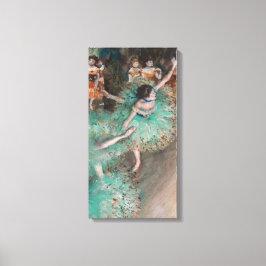 Lienzo Edgar Degas - Bailarina balancín / bailarina en ve