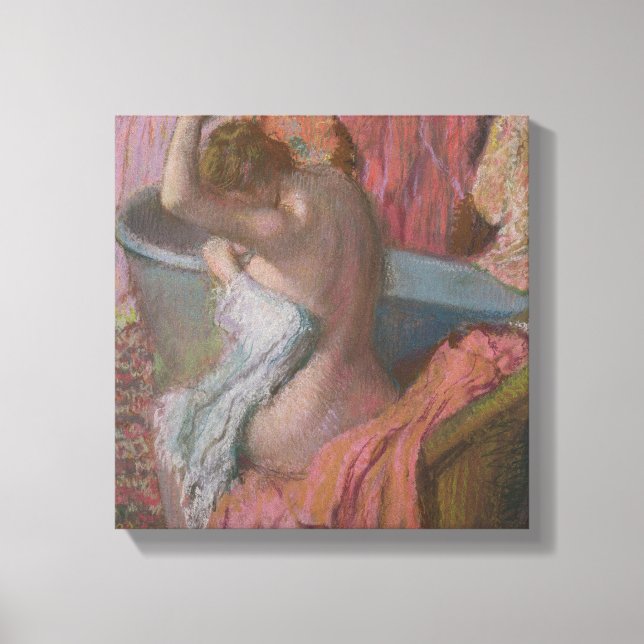 Lienzo Edgar Degas | Bather (Anverso)