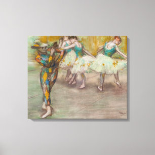 Lienzo Edgar Degas - Danza del Arlequín