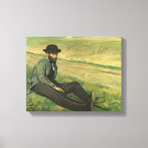 Lienzo Edgar Degas Eugene Manet